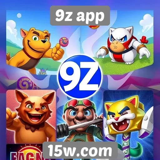 Jogos populares disponíveis no 9z app